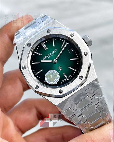 audemars piguet 15202 for sale|Audemars Piguet green dial.